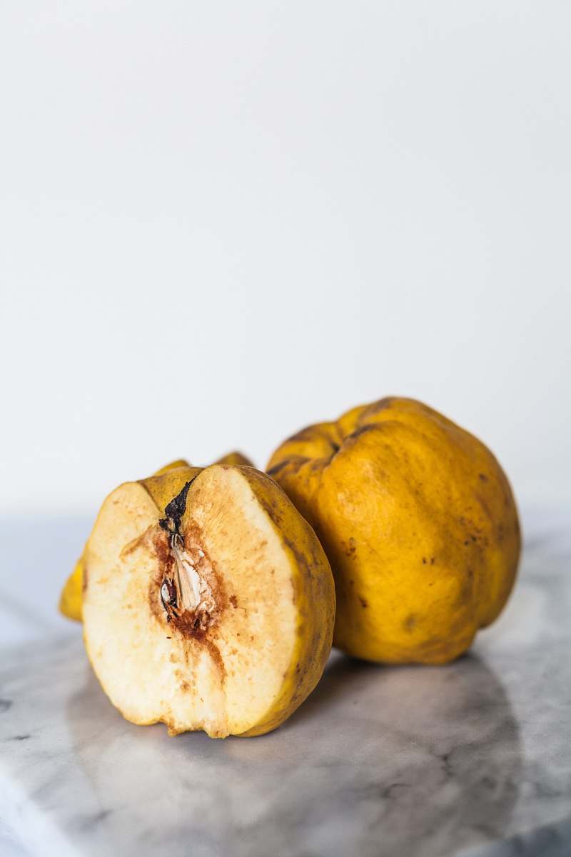 fruit yellow fruit quince