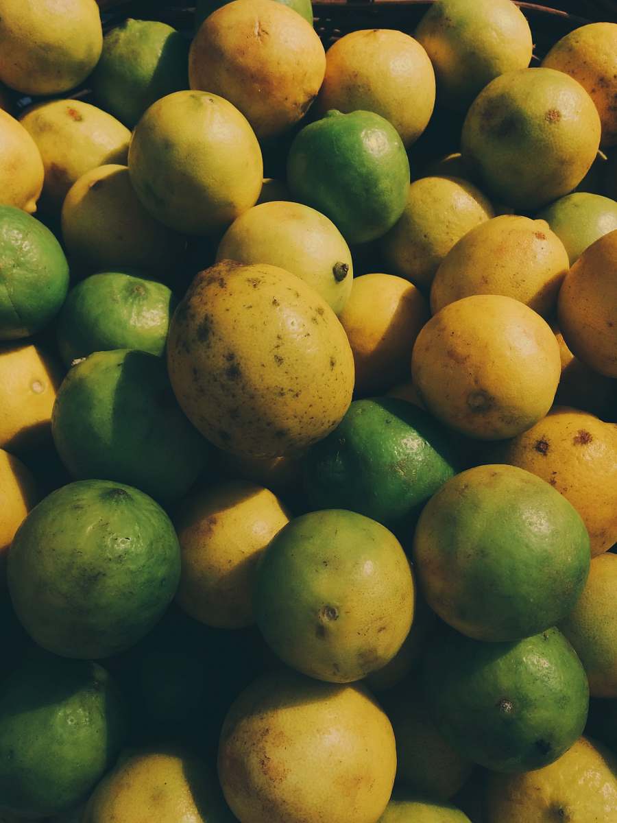 fruit yellow lime citrus fruit
