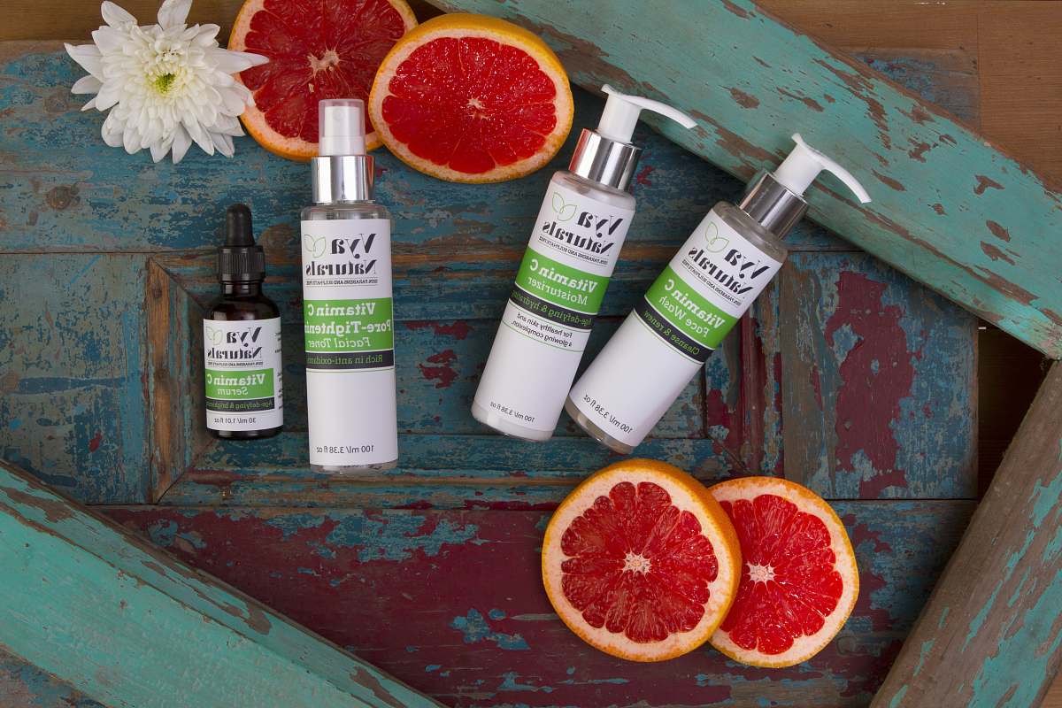 plant Vya naturals bottles set grapefruit