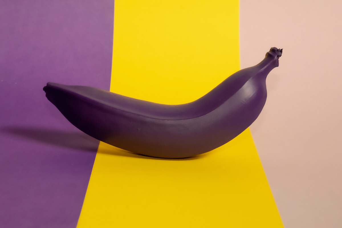 food one purple banana fruit banana