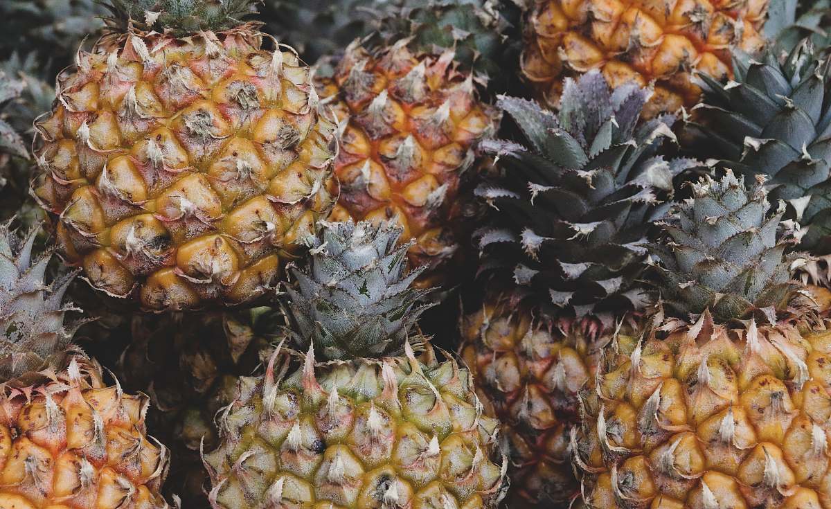 food Pineapple fruits fruit