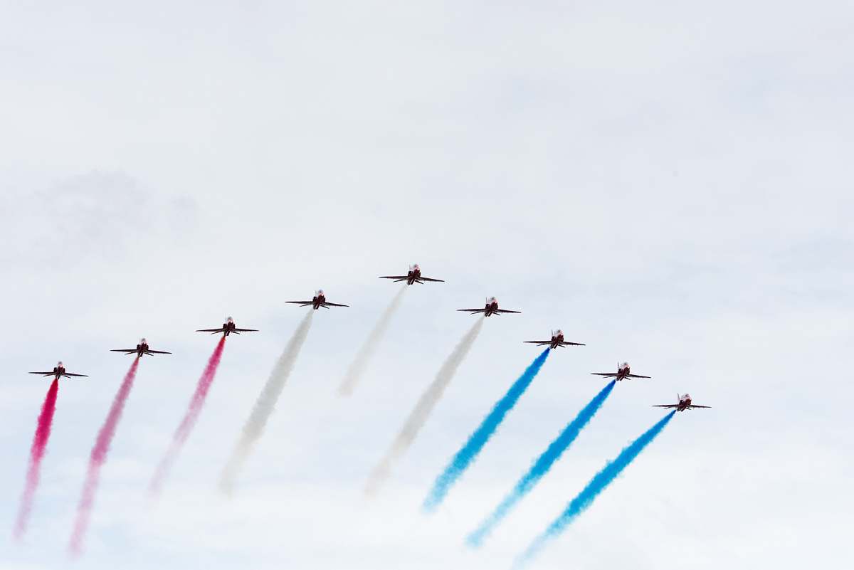 bird photography of airplane during flights flying