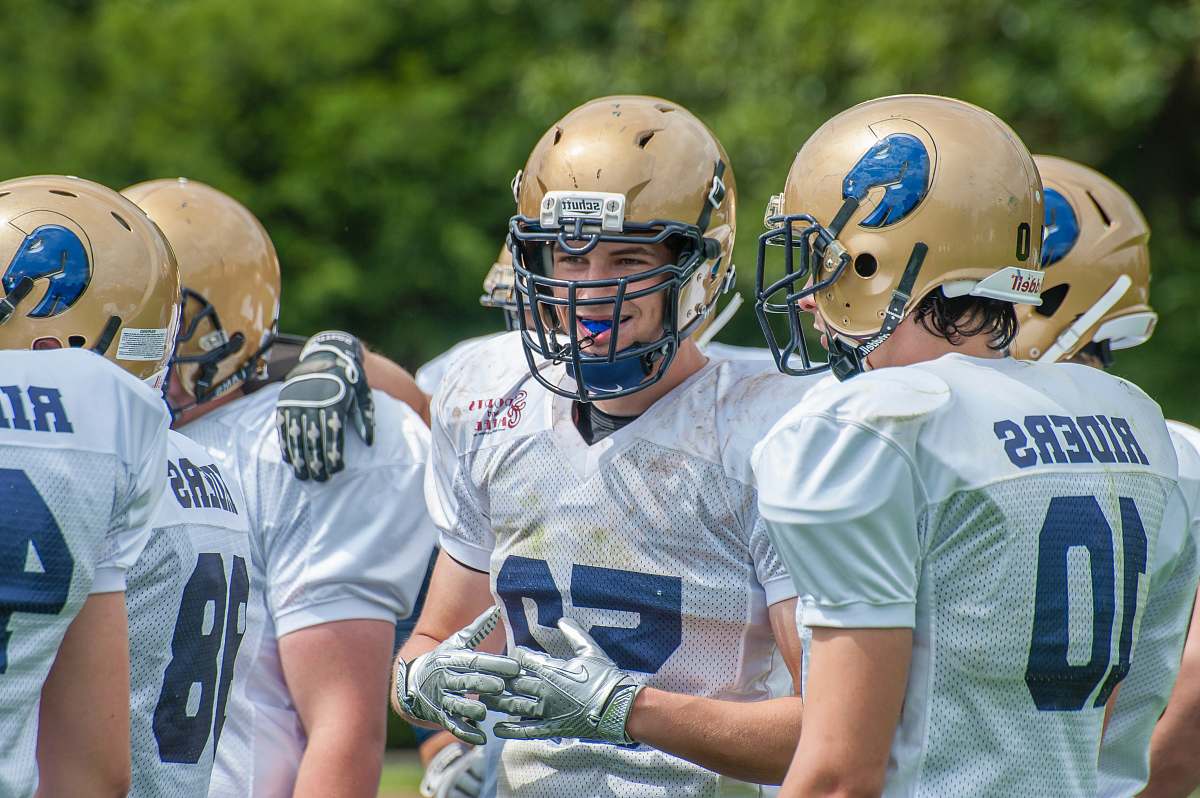 clothing football players helmet
