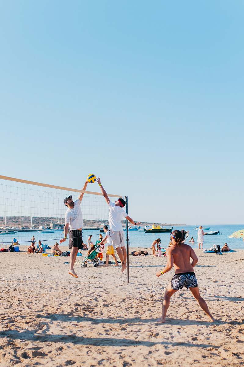 clothing people playing volleyball shorts