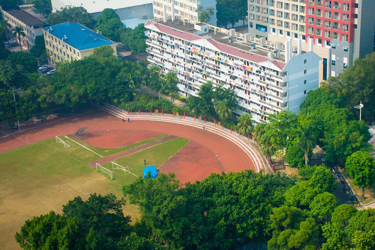 building green and brown field baseball