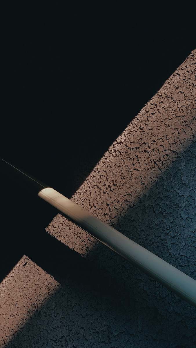 handrail white coated cable weapon