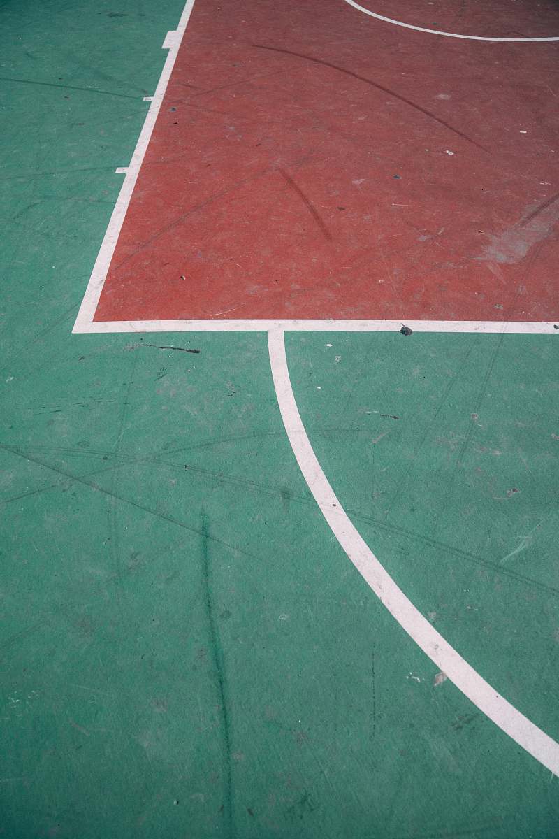 sports red and green tennis court team sport