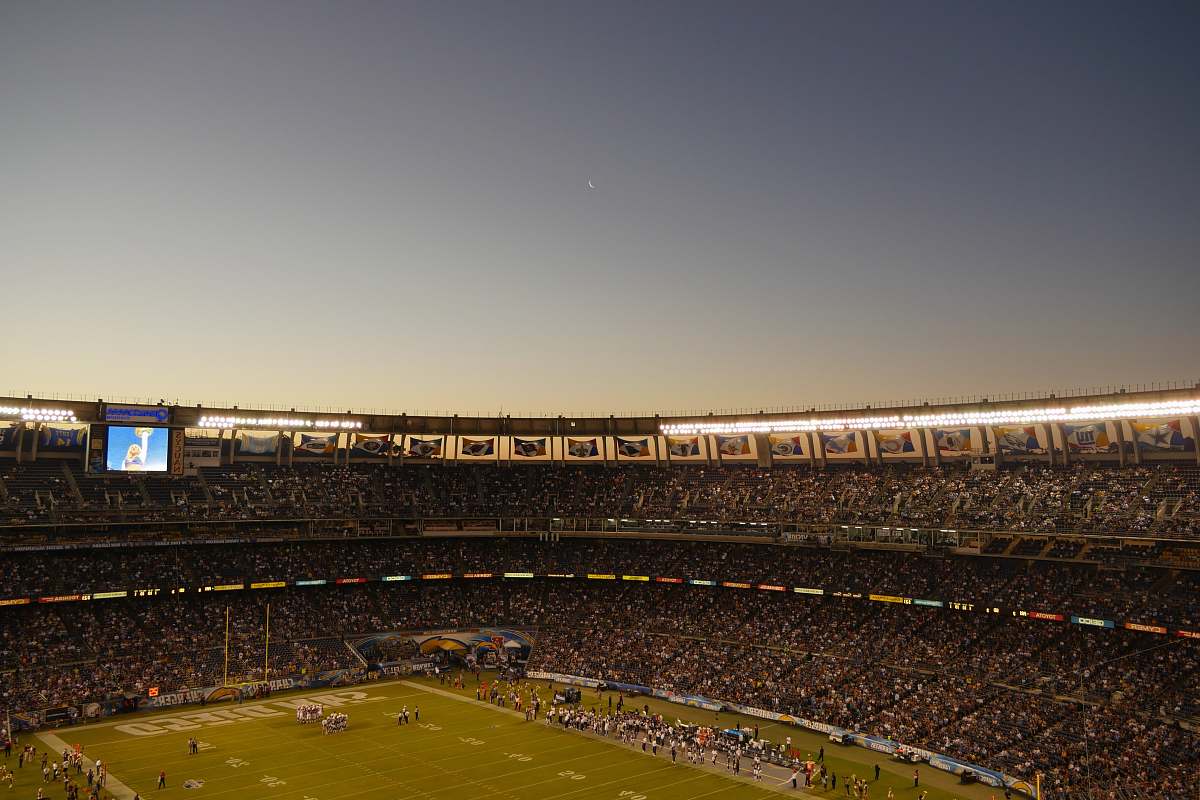 stadium football field building