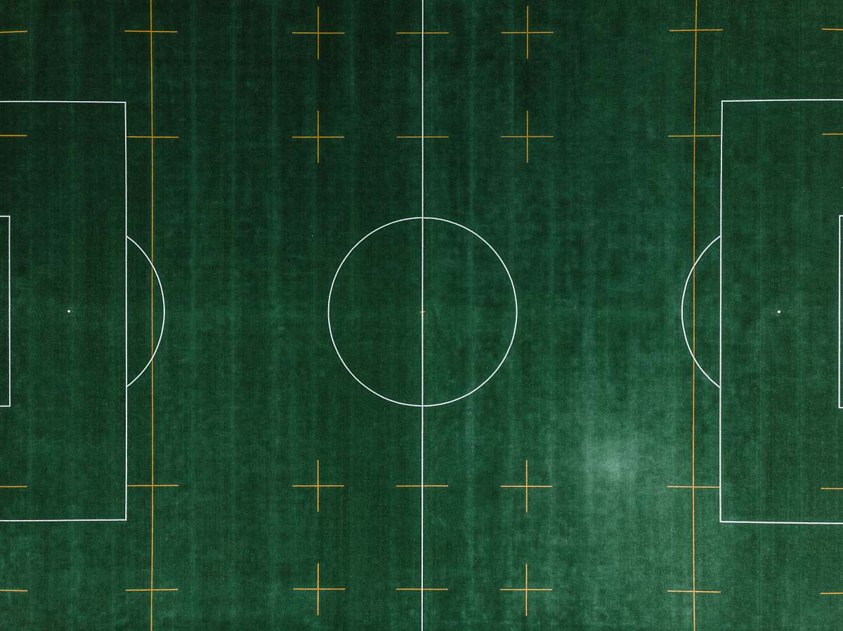 building soccer field aerial photo arena