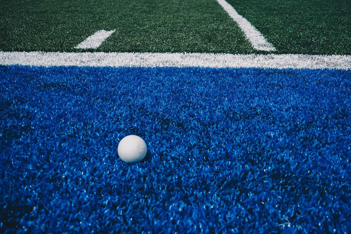 egg white ball on blue surface food