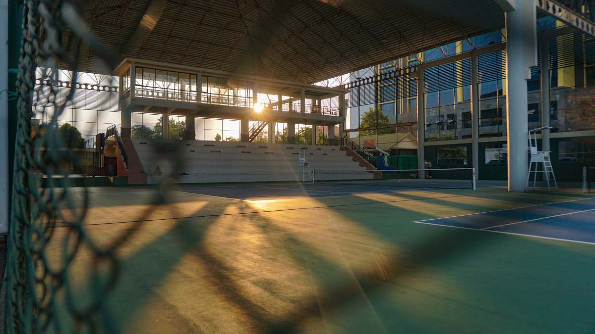malang empty covered court sport
