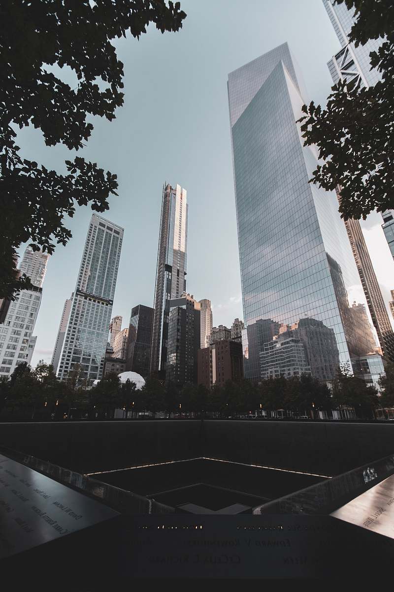 building gray and white high rise buildings city