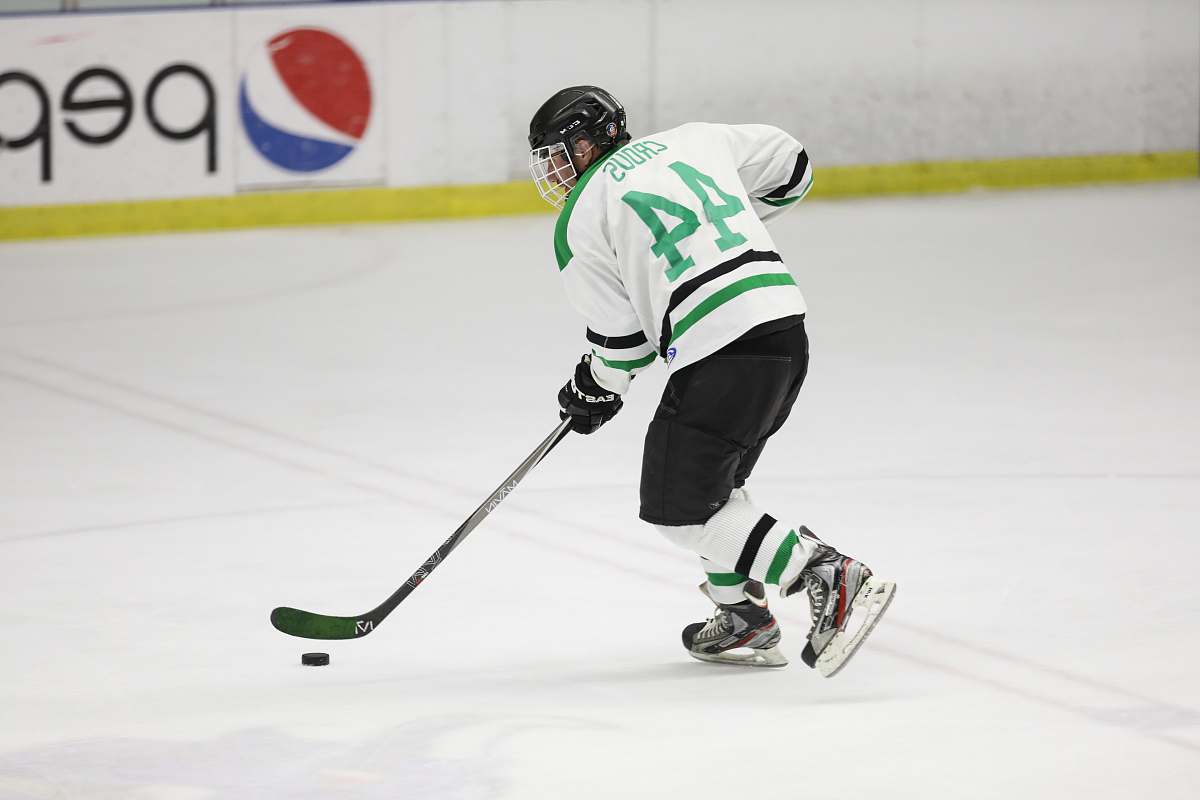 apparel photography of man playing hockey clothing
