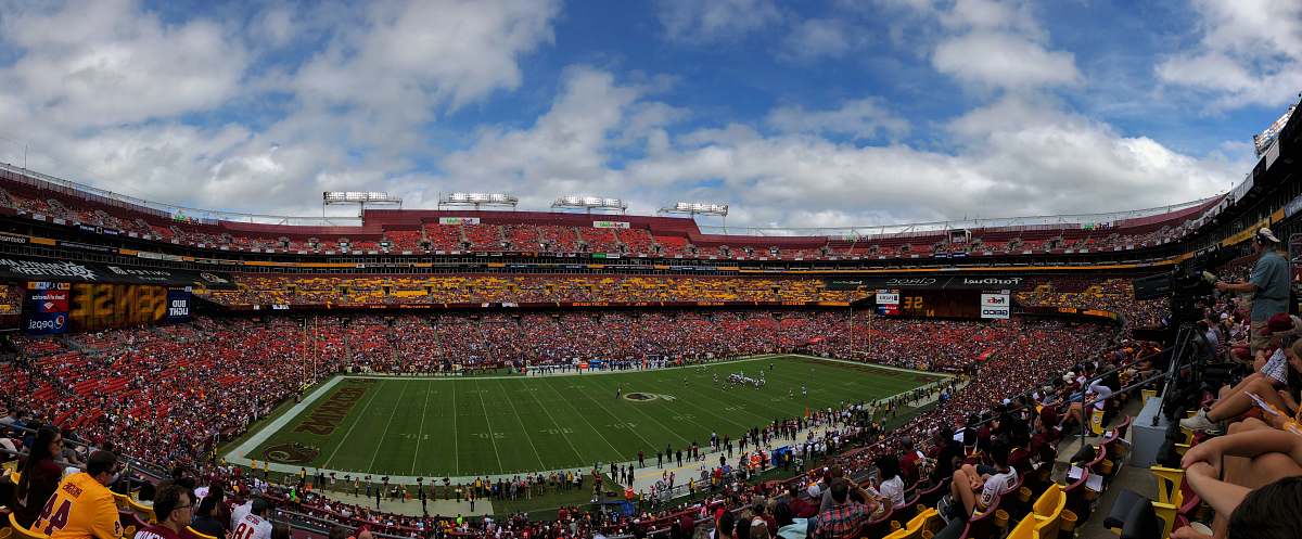 field American football stadium building