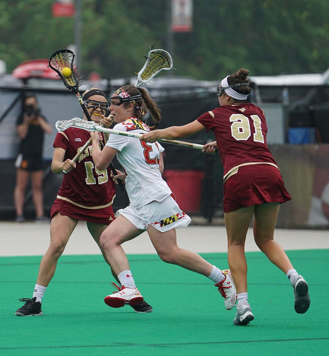 people group of woman playing lacrosse sport