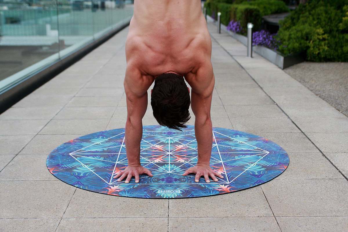 person man doing hand stand people