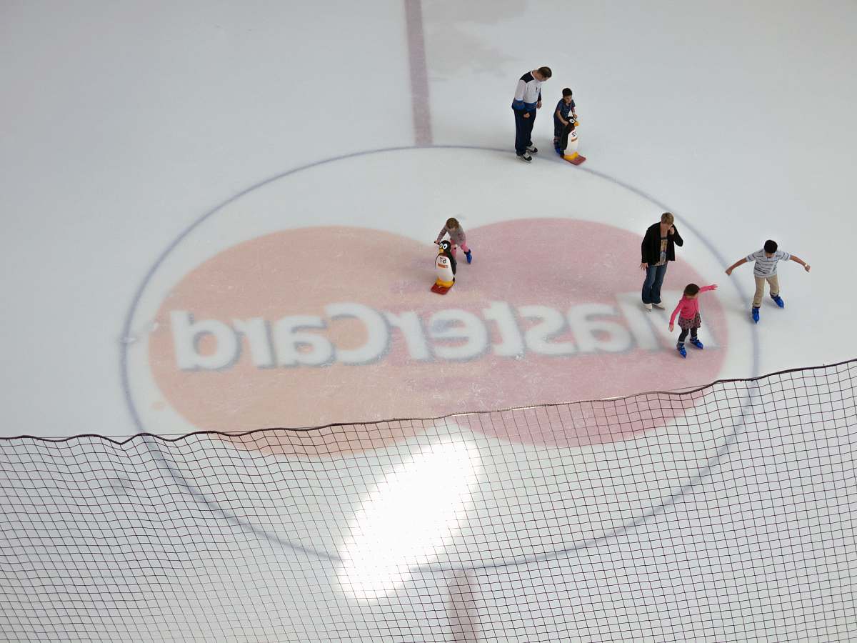 person MasterCard logo sports