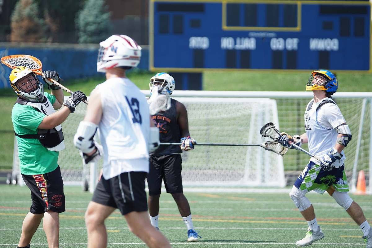 apparel men playing lacrosse clothing