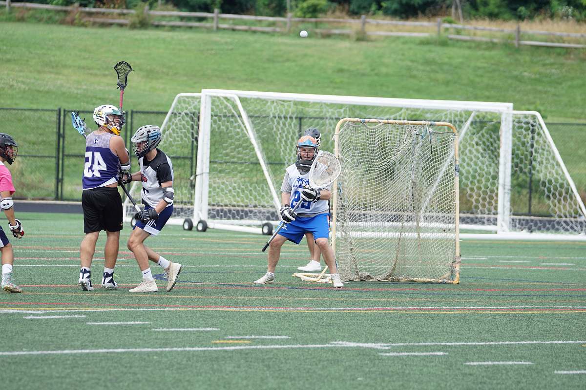 person people playing lacrosse during daytime people