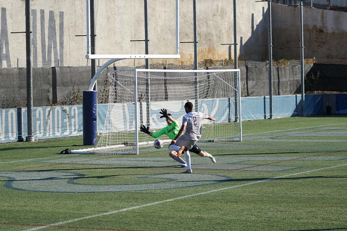 person soccer player kicking the ball on the field people