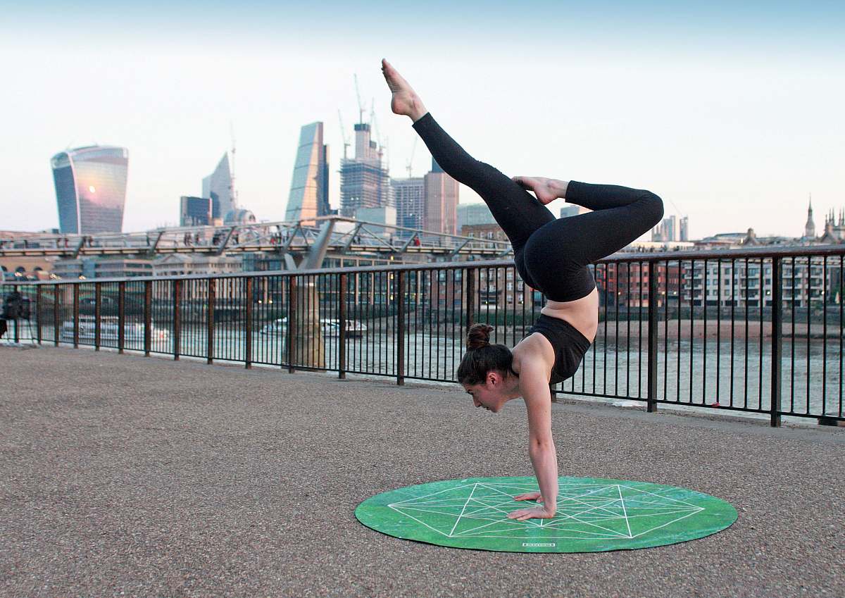 person woman doing exercise people