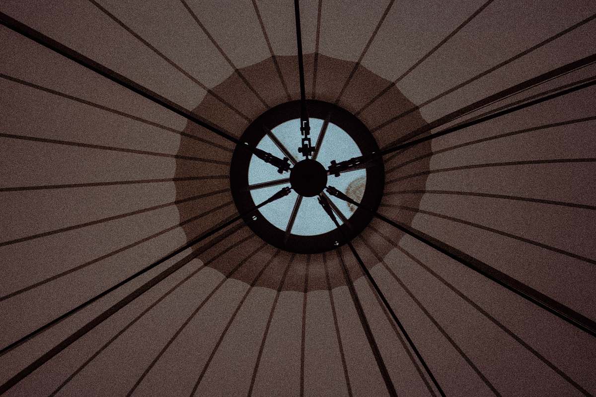 wheel brown parasol architecture