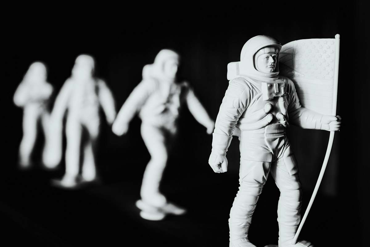 human astronaut action figures people