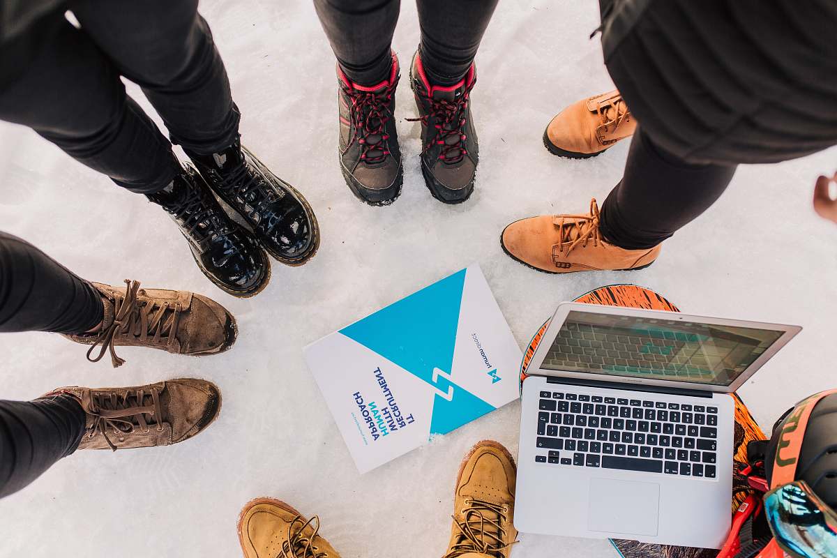 human photo of people wearing boots people