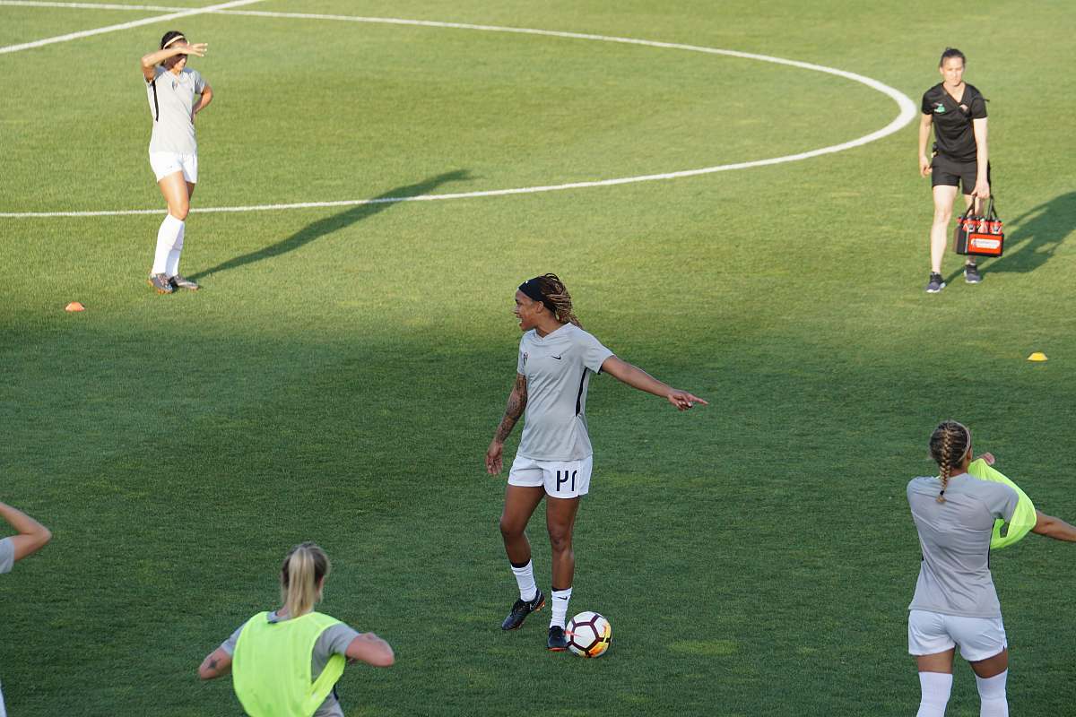 football women playing soccer soccer