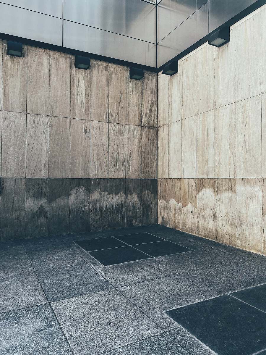 sports gray and brown concrete building interior team