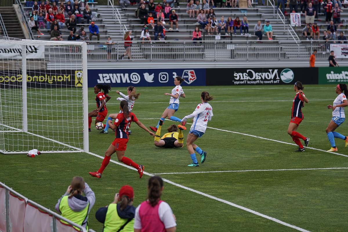 human woman playing soccer people