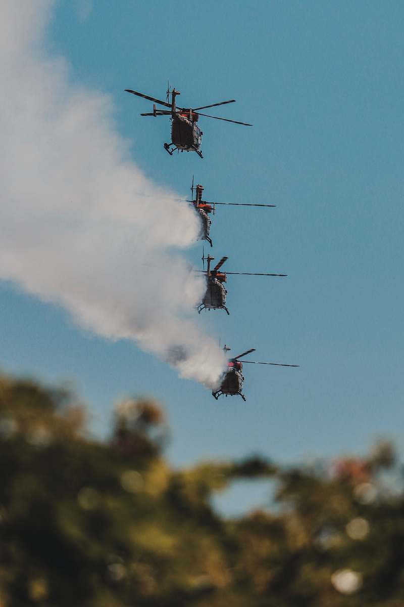 vehicle four black helicopters transportation