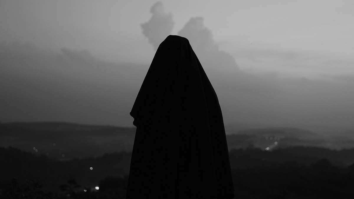 nature silhouette of mountain silhouette