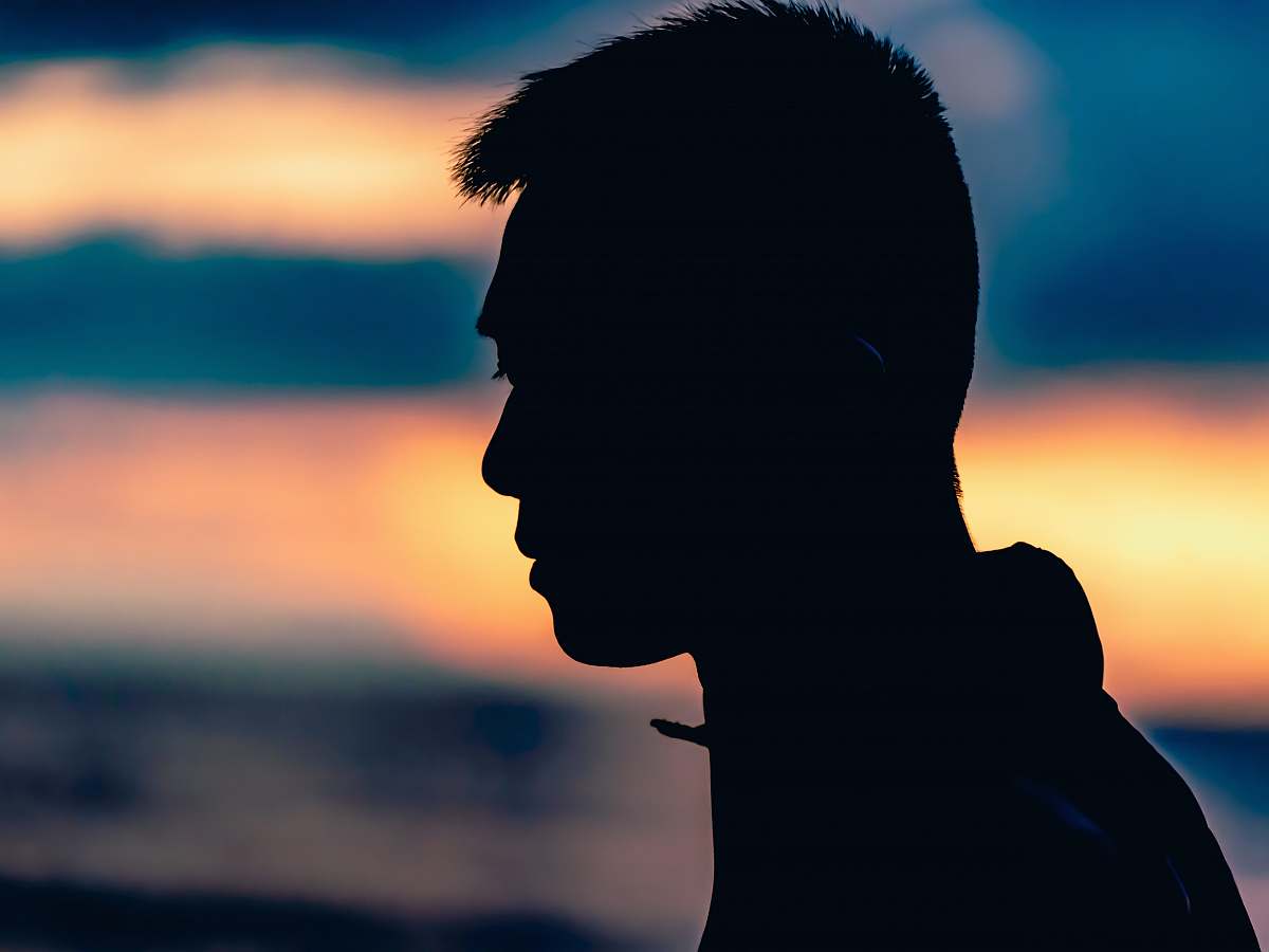 silhouette silhouette of person human