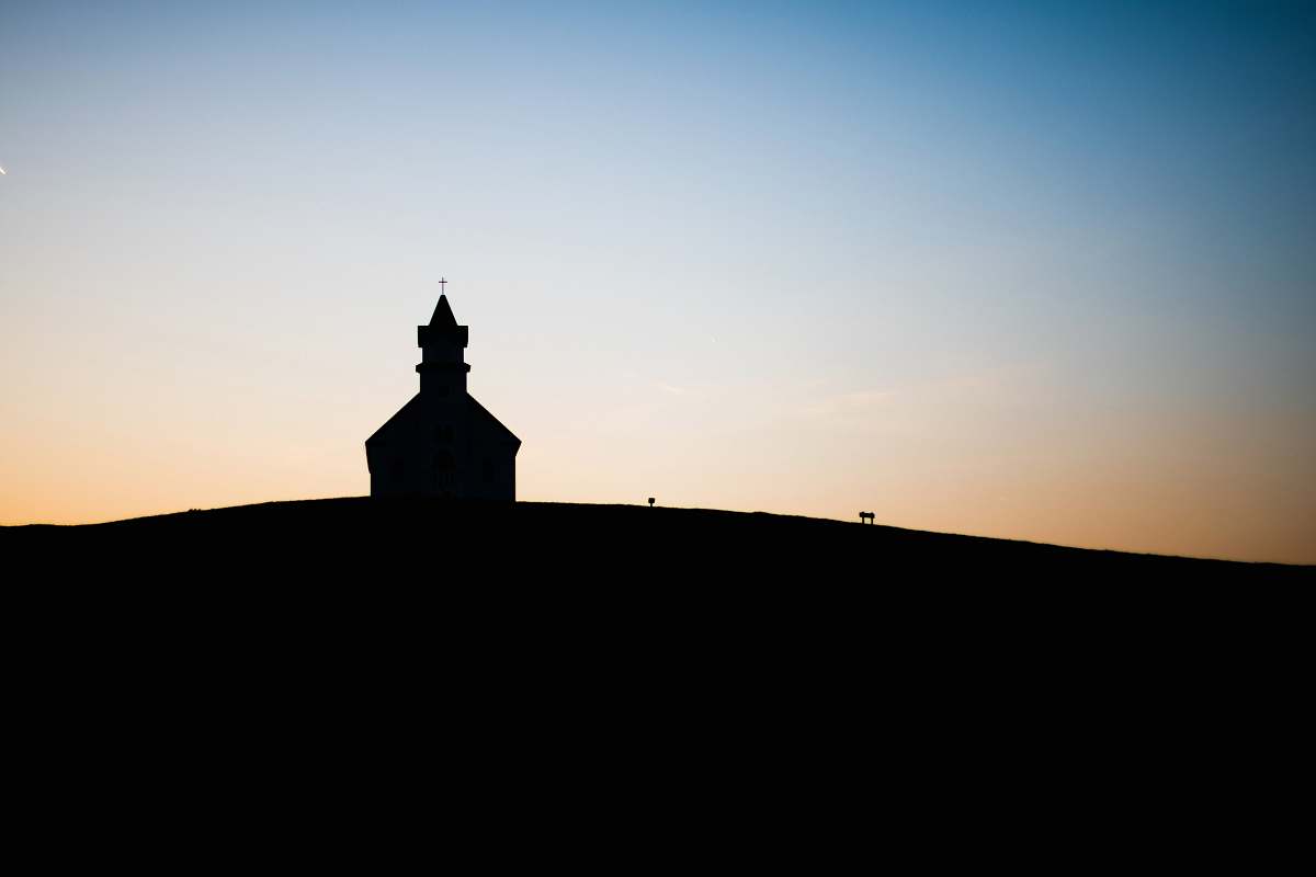 architecture silhouette of building during daytime dome