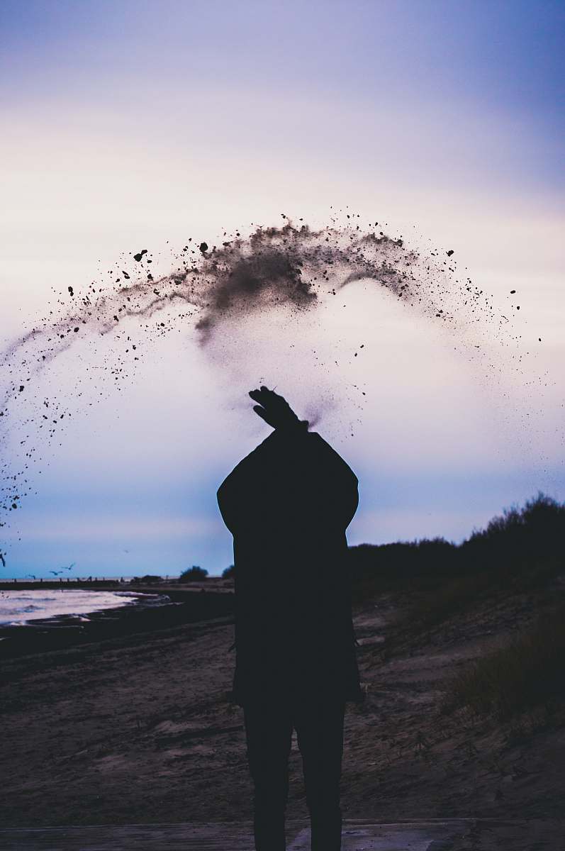 human silhouette of person person