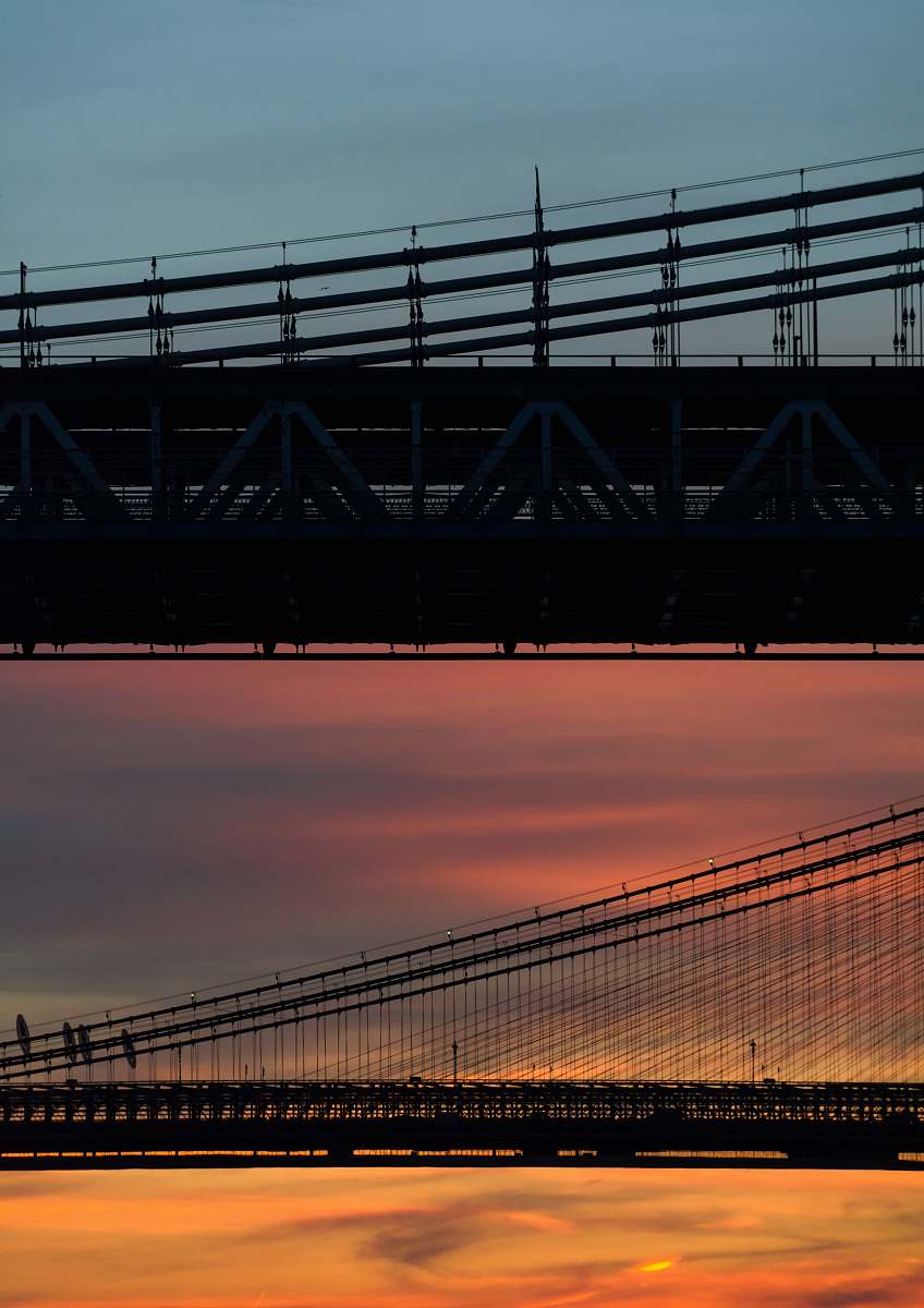 bridge silhouette photo of suspension bridge cloud