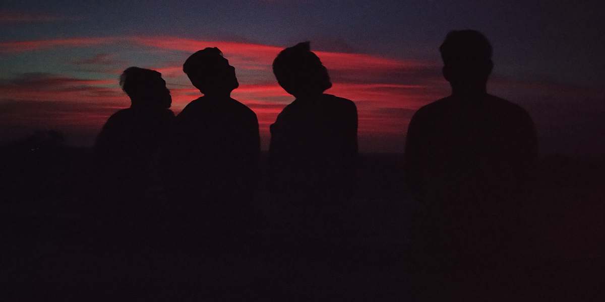 outdoors silhouette photography of for men nature