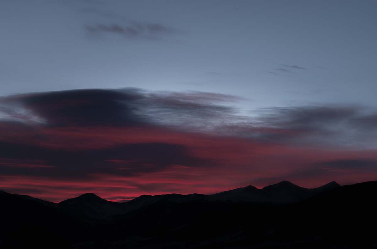 dusk  sky