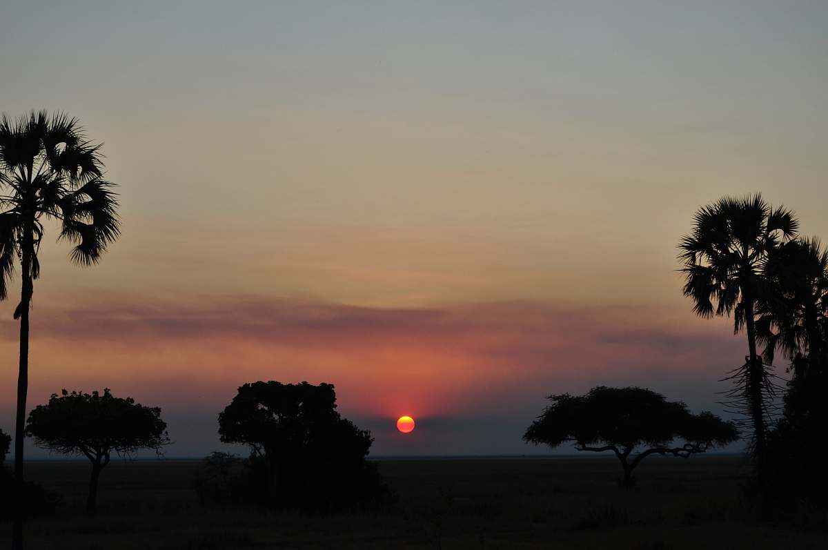 sunrise scenery of sunset sunset