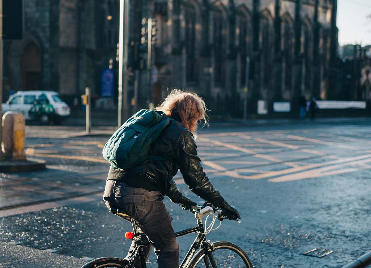 bike man riding on bicycle cyclist