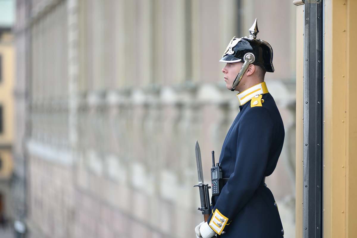 people royal guard holding rifle person