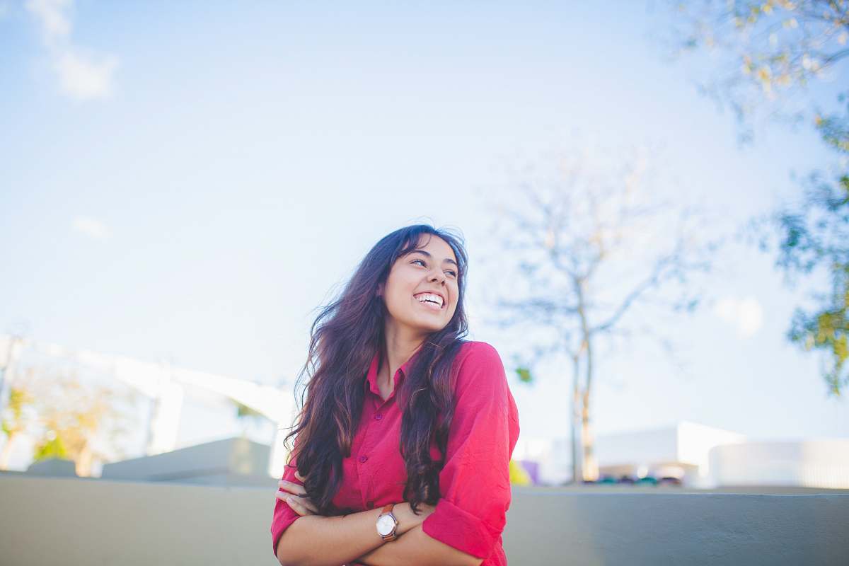 people smiling woman posing person