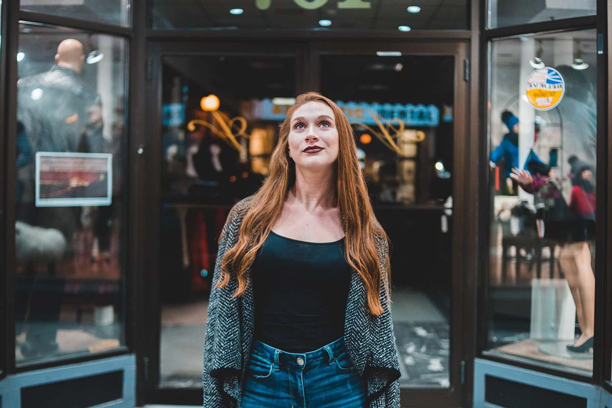 people unknown person standing inside building person