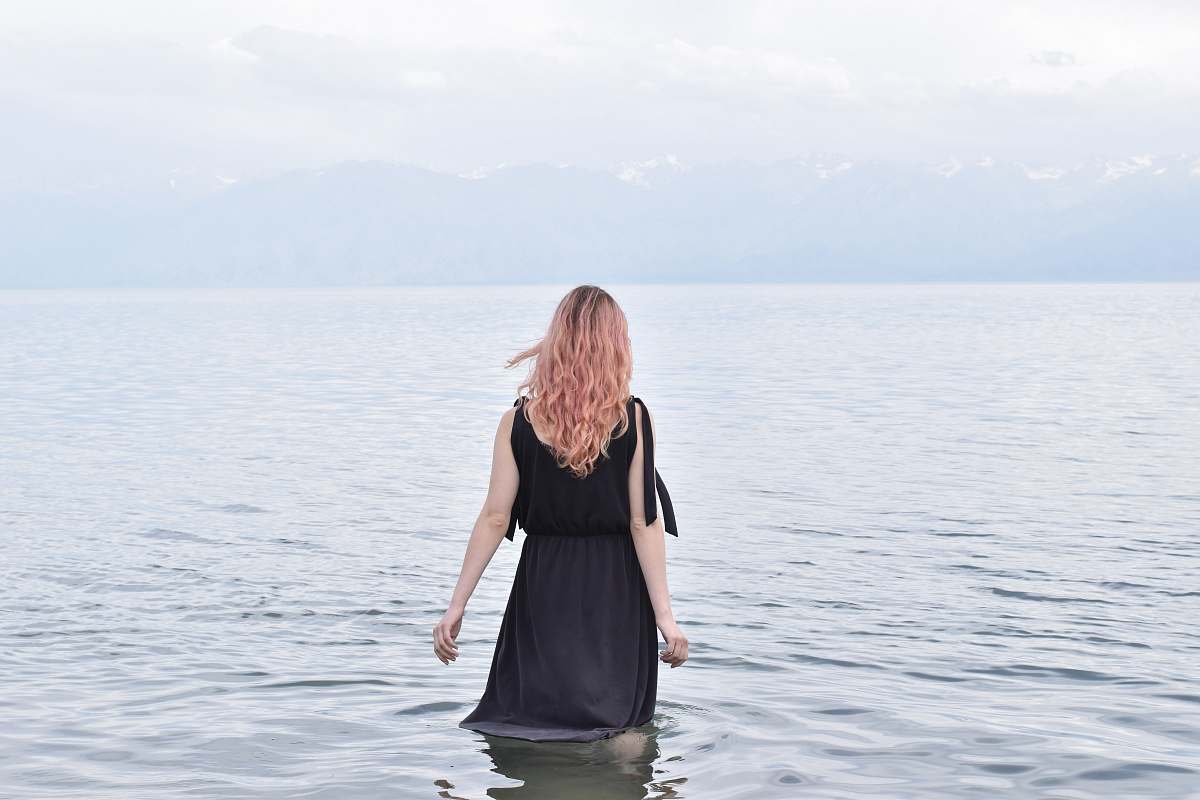 people woman in water person