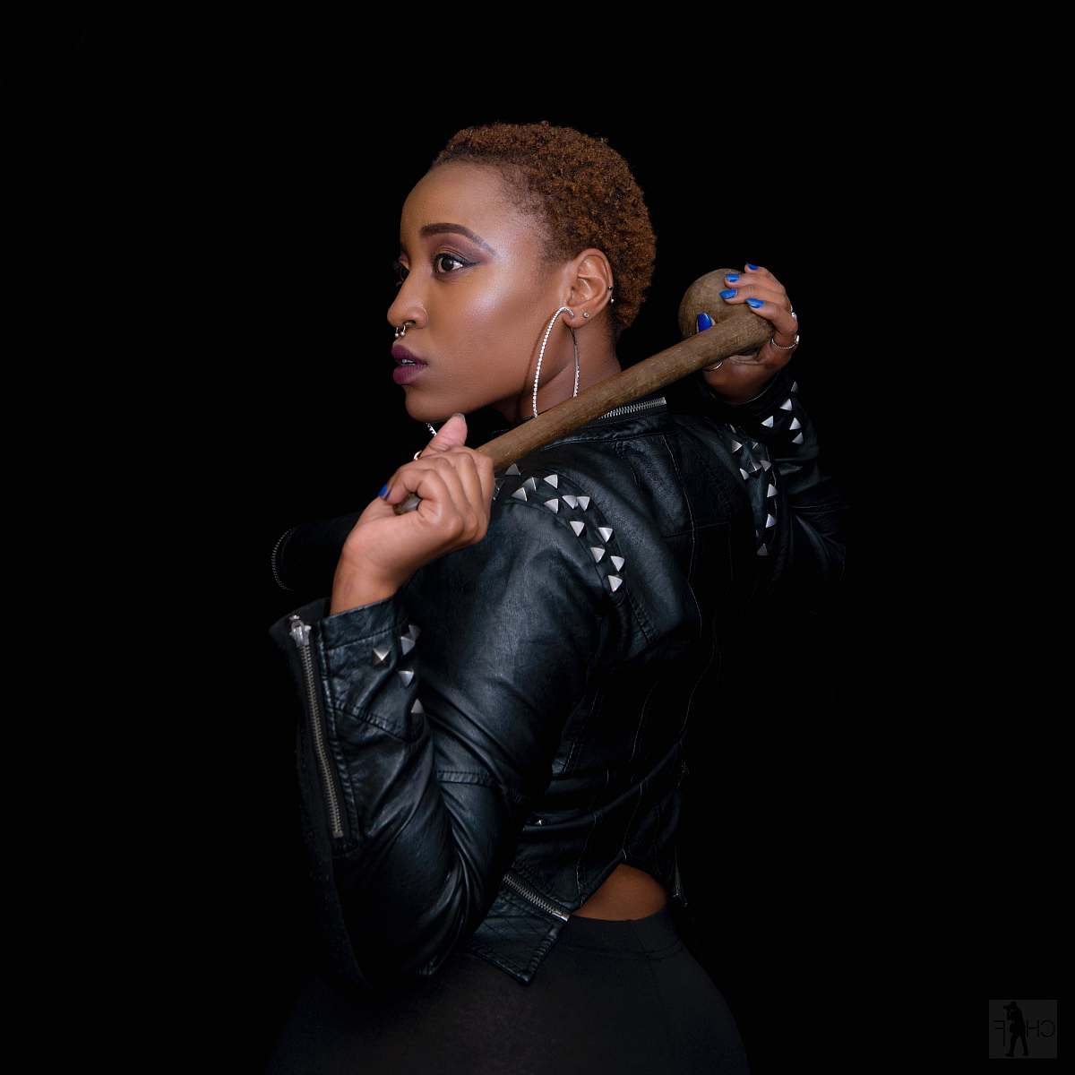 people woman posing with brown hand tool person