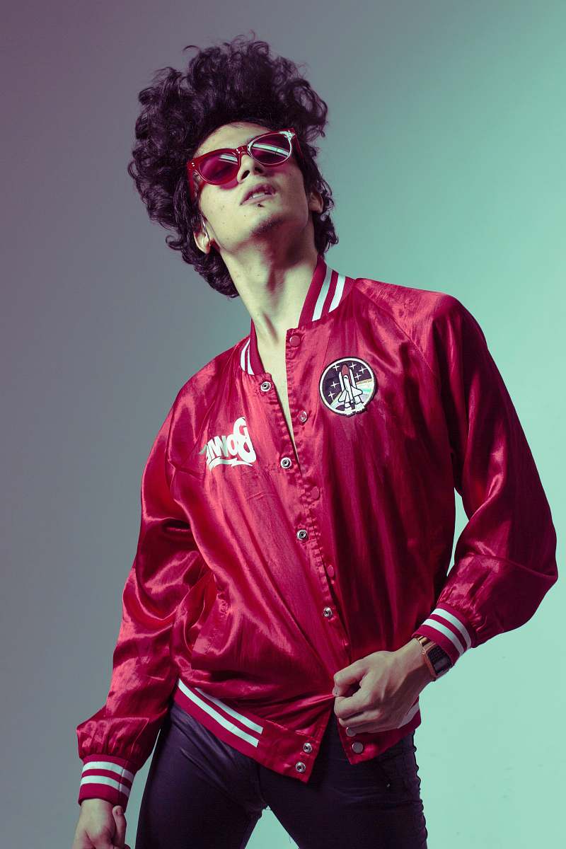 person man holding his jacket human