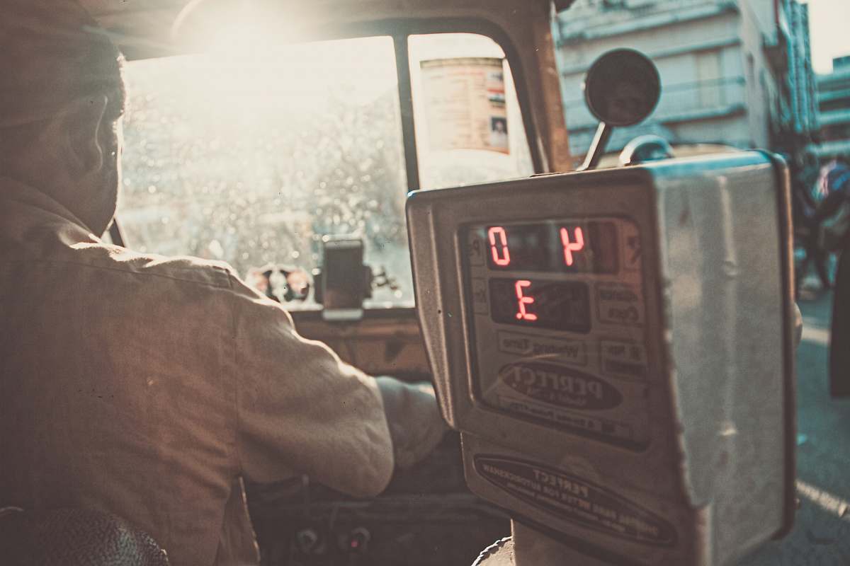 human man riding in vehicle person