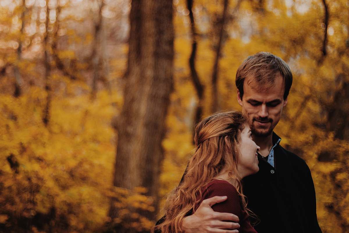 human selective focus photography of man and woman person