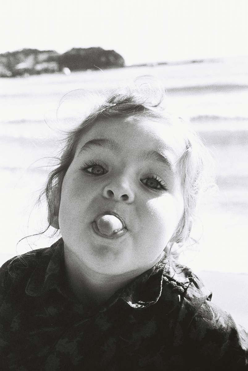 human grayscale photography of girl black-and-white